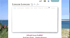 Desktop Screenshot of lingerlongerbythesea.com